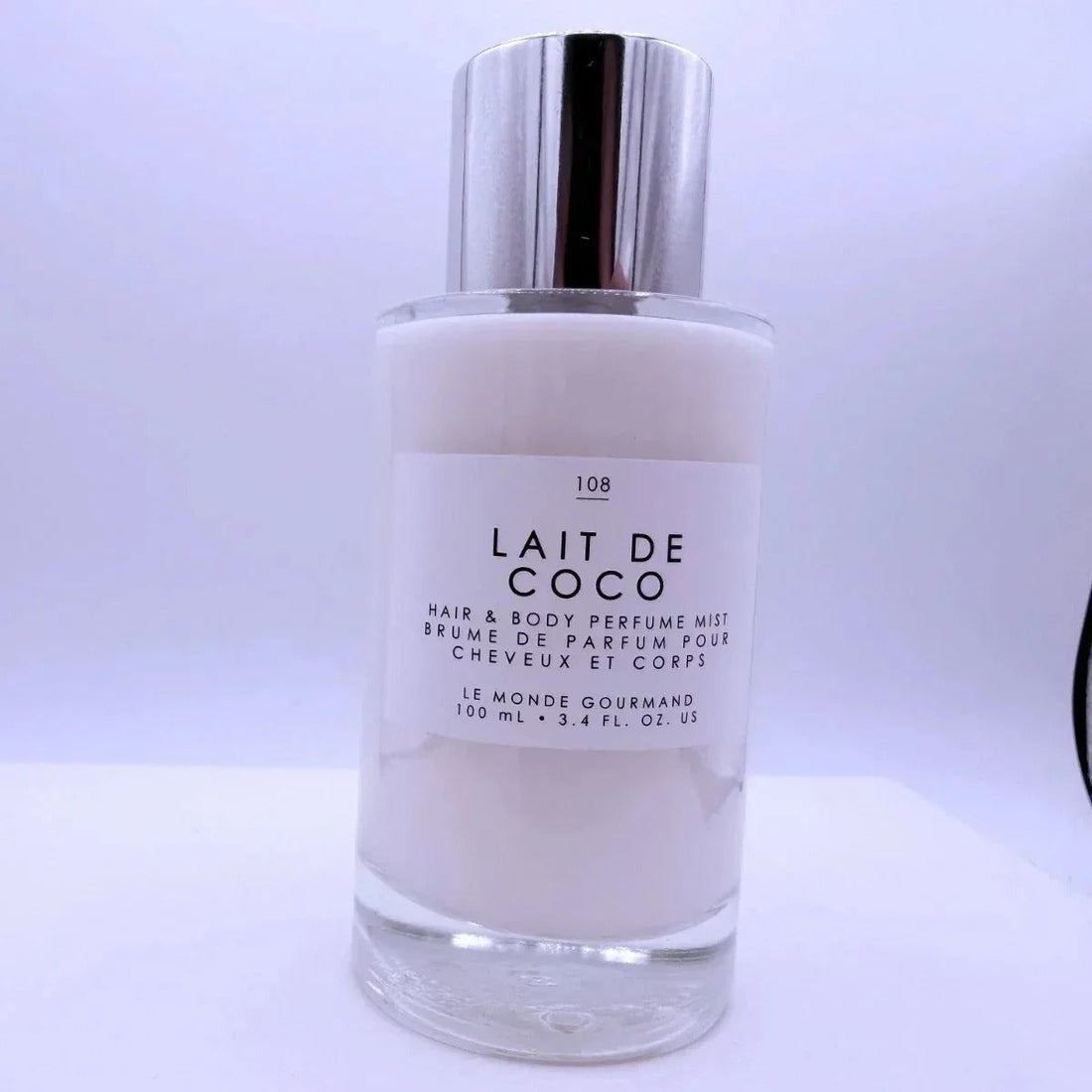 **Le Monde Gourmand Lait de Coco 108 Hair & Body EDT 100ml | Coconut Fragrance**