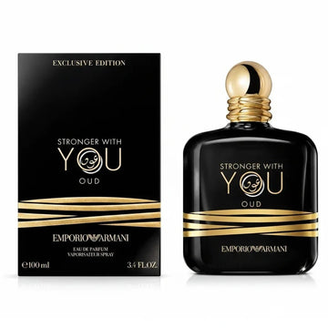 Stronger With You Oud by Giorgio Armani EDP 3.4 OZ / 100ML | Luxury Men’s Perfume